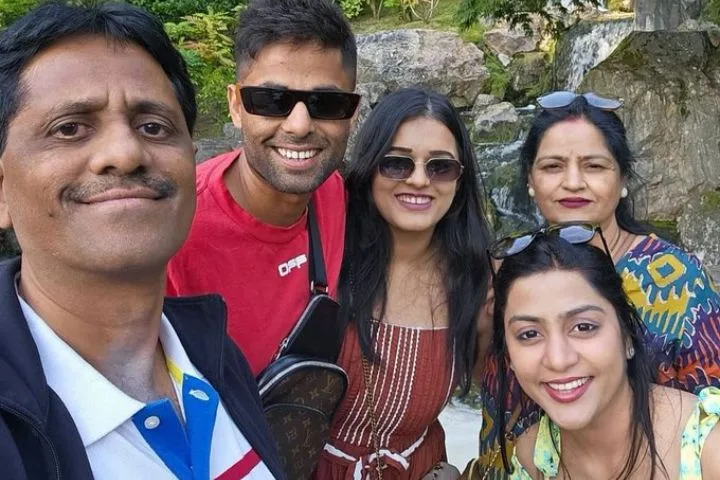 Suryakumar Yadav Savors Family Moments in London