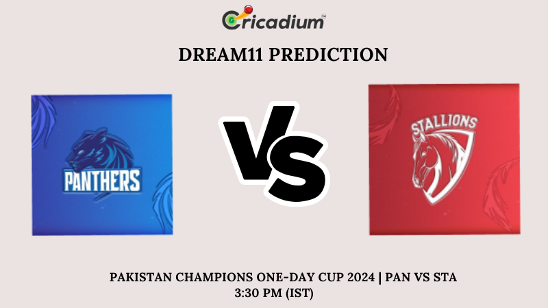 PAN vs STA Dream11 Prediction 9th ODI Pakistan Champions One-Day Cup 2024