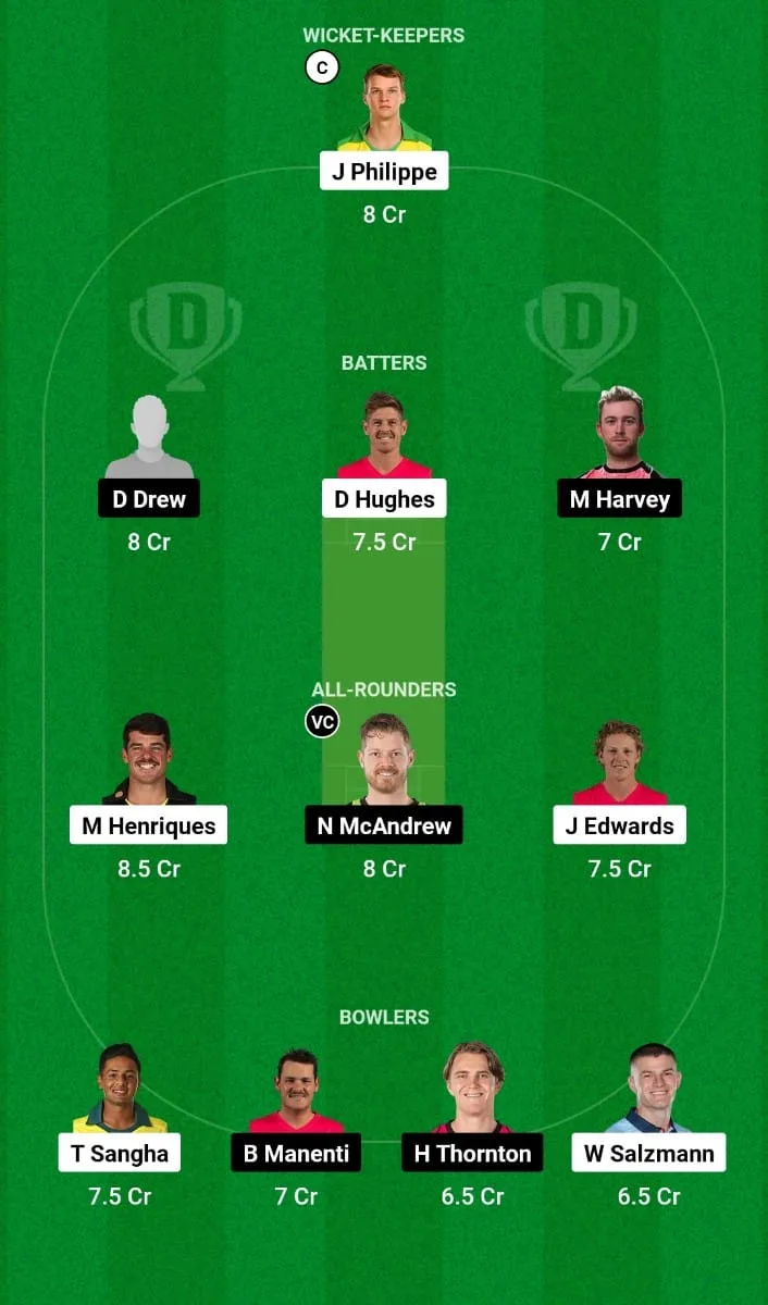 NSW vs SAU Dream11 Prediction 5th T20I Australia Domestic One-Day Cup 2024