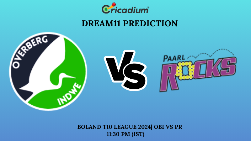 OBI vs PR Dream11 Prediction 9th T20I Boland T10 League 2024