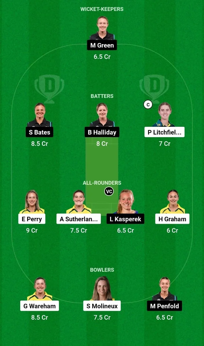 AUS-W vs NZ-W Dream11 Prediction 2nd T20I New Zealand Women tour of Australia 2024