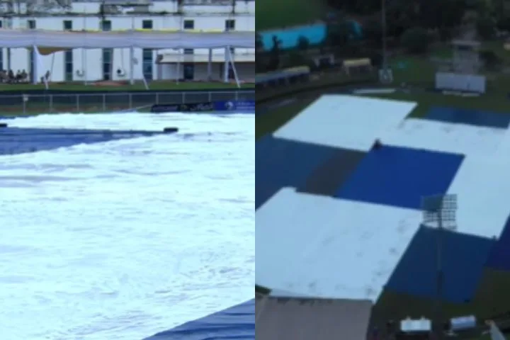 Afghanistan vs New Zealand Fourth Day Washed Out