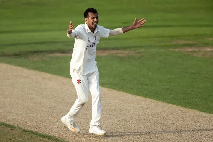 Chahal’s Five-Wicket Performance vs. Derbyshire in County Match