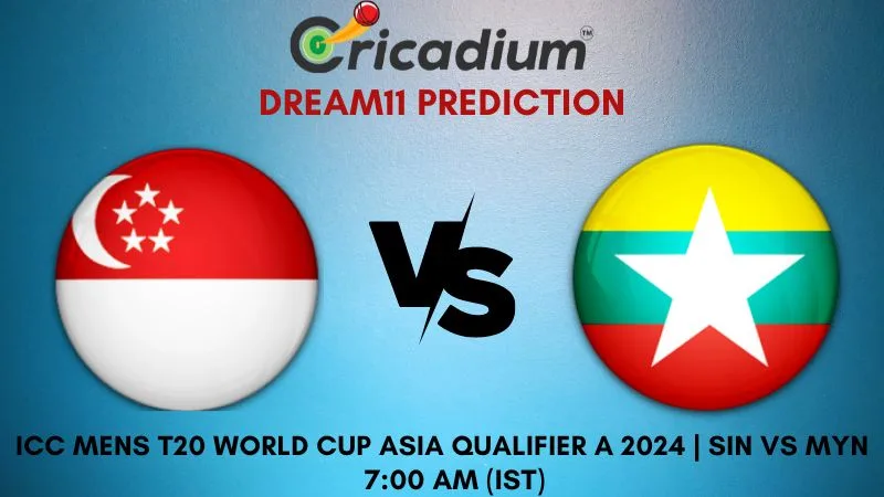 SIN vs MYN Dream11 Prediction 19th T20I ICC Mens T20 World Cup Asia Qualifier A 2024