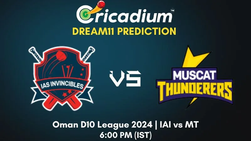 IAI vs MT Dream11 Prediction Match 33 Oman D10 League 2024