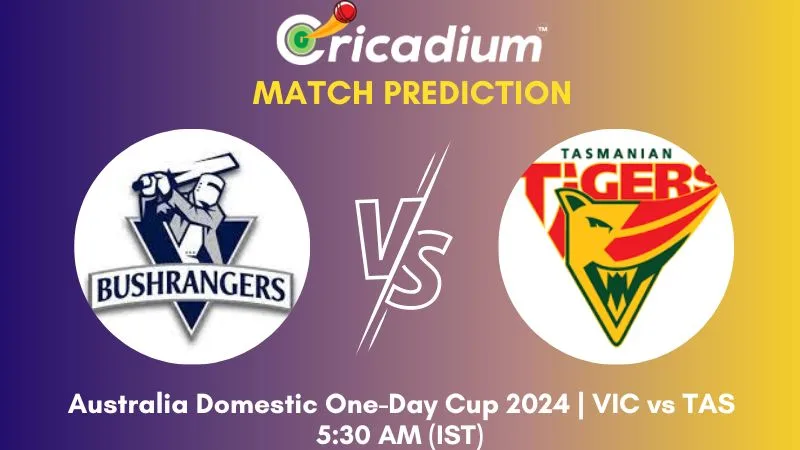 VIC vs TAS Match Prediction 2nd ODI Australia Under 19 tour of India 2024