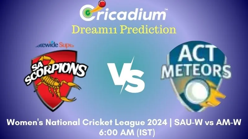 SAU-W vs AM-W Dream11 Prediction 6th ODI Women's National Cricket League 2024