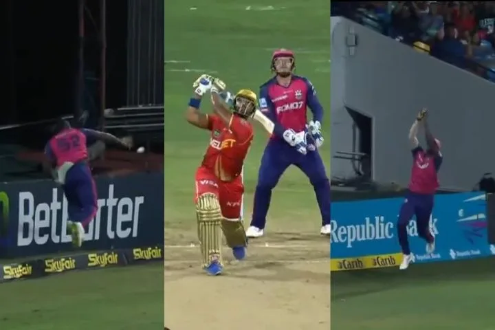 Holder and Powell's epic boundary catch steals the show in CPL