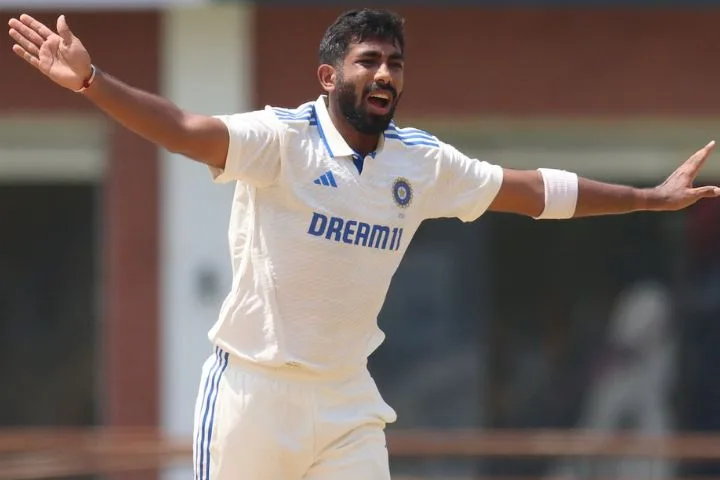 Jasprit Bumrah's Playful Message to Bat Sponsors After Scoring in 1st Test Against Bangladesh