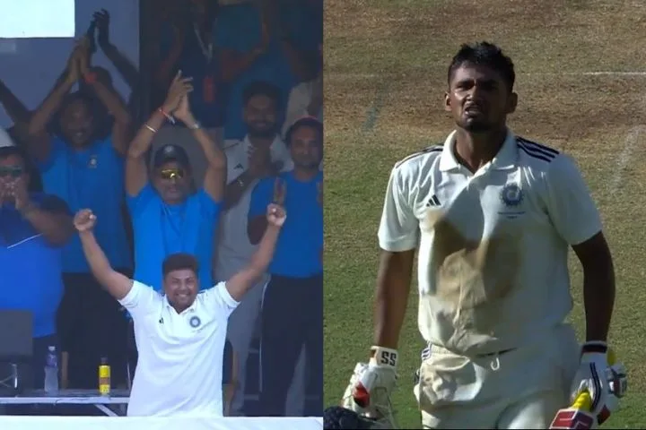 Musheer Khan's Duleep Trophy Century Sparks Emotional Reaction from Brother Sarfaraz Khan