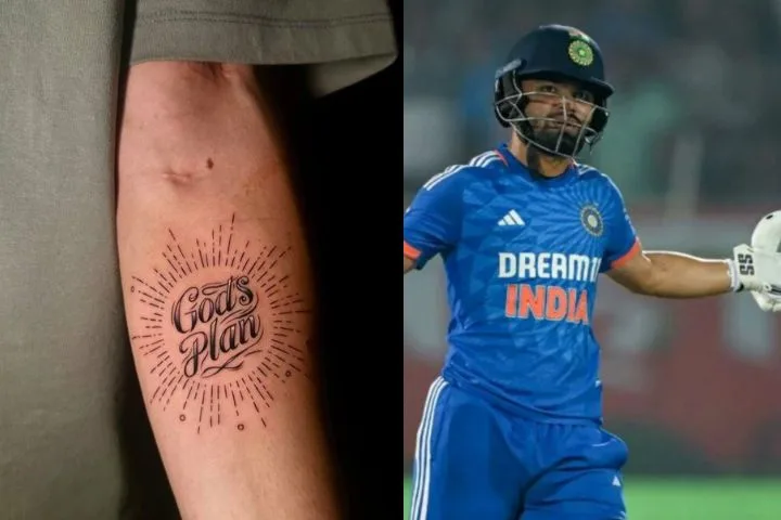 Rinku Singh Flaunts New Tattoo