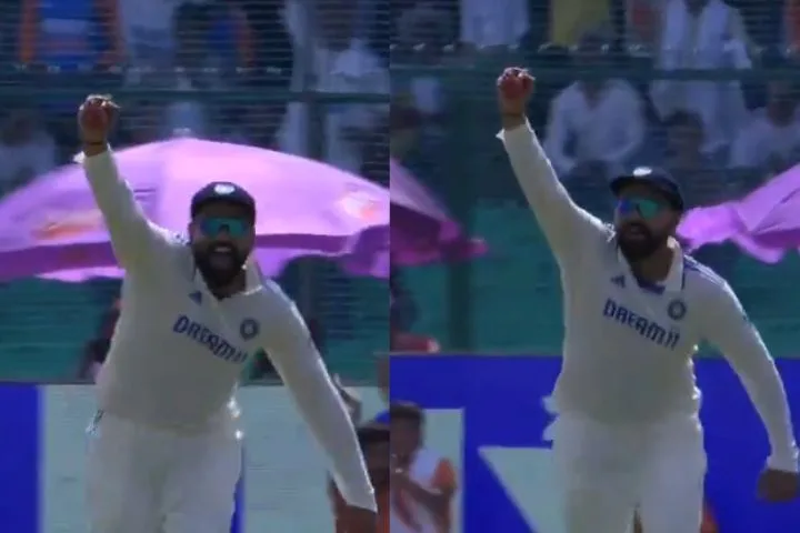 Rohit’s One-Handed Catch Stuns Crowd in IND vs BAN 2nd Test