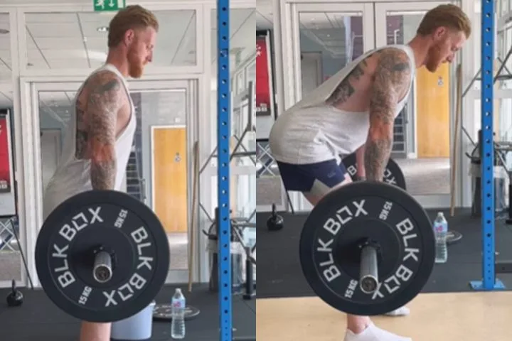 Stokes Back in the Gym Recovers From Hamstring Injury