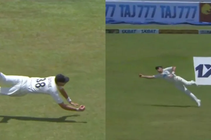 Tim Southee's Stunning One-Handed Catch vs. Sri Lanka