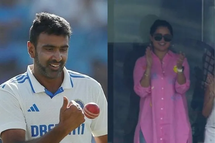 Watch R Ashwin's Wife Celebrates as He Matches Shane Warne with Five-Wicket Haul in Chennai Test