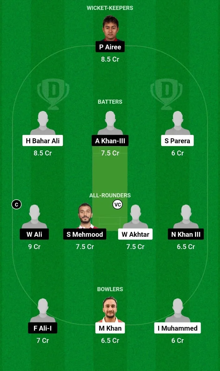 IAI vs RC Dream11 Prediction Match 8 Oman D10 League 2024 