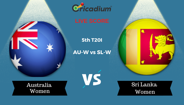 ICC Womens T20 World Cup 2024 5th T20I AU-W vs SL-W Live Score