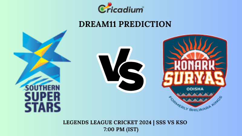 SSS vs KSO Dream11 Prediction Final Legends League Cricket 2024