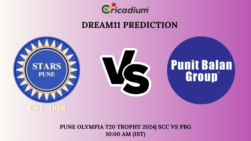 SCC vs PBG Dream11 Prediction 19th T20I Pune Olympia T20 Trophy 2024