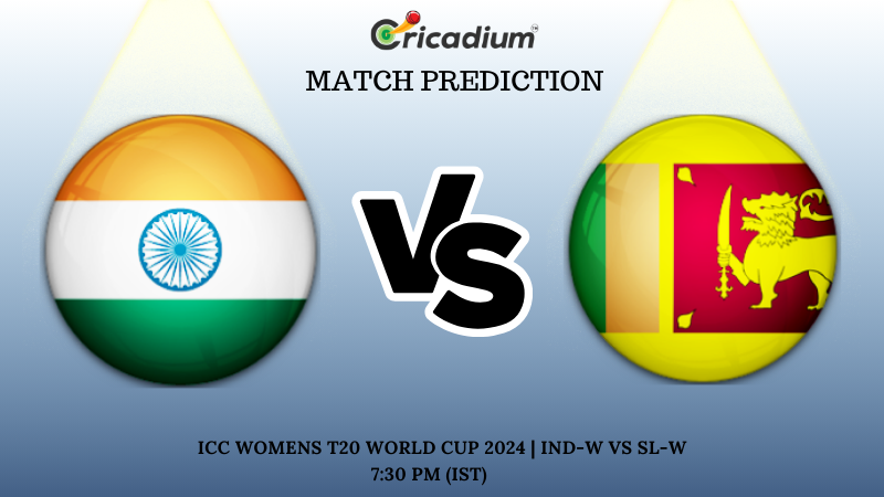 IND-W vs SL-W Match Prediction 12th T20I ICC Womens T20 World Cup 2024