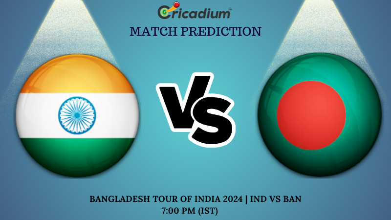 IND vs BAN Match Prediction 2nd T20I of Bangladesh tour of India 2024