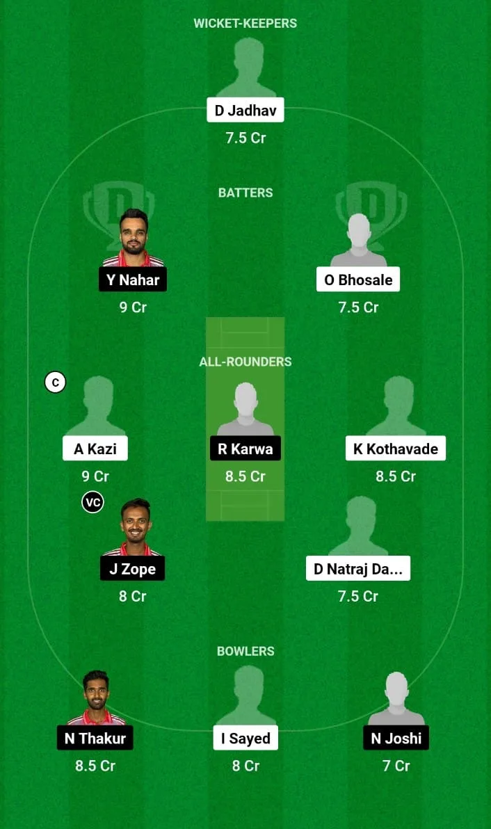 APS vs JAI Dream11 Prediction 26th T20I Pune Olympia T20 Trophy 2024