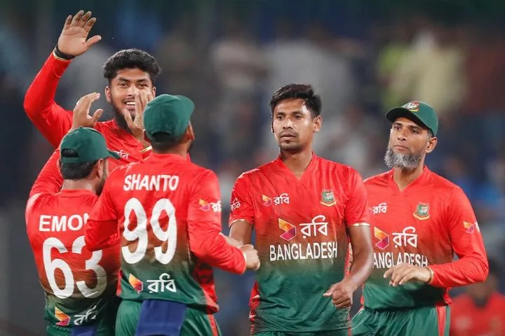 Bangladesh Takes Three Powerplay Wickets vs India for First Time