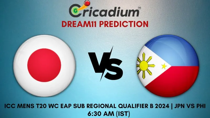 JPN vs PHI Dream11 Prediction 7th T20I ICC Mens T20 WC EAP Sub Regional Qualifier B 2024