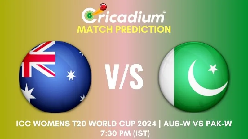 AUS-W vs PAK-W Match Prediction 14th T20I ICC Womens T20 World Cup 2024