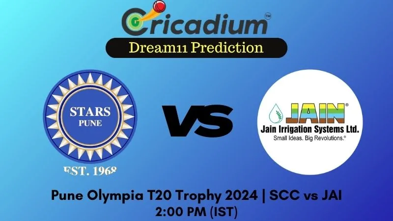 SCC vs JAI Dream11 Prediction 8th T20I Pune Olympia T20 Trophy 2024