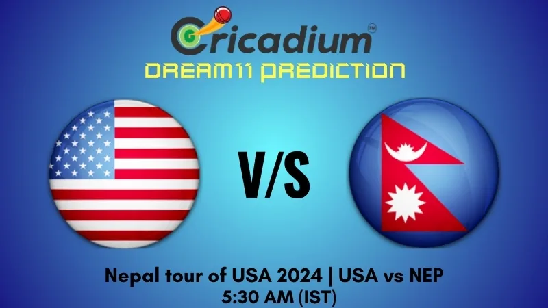 USA vs NEP Dream11 Prediction 3rd T20I Nepal tour of United States of America 2024