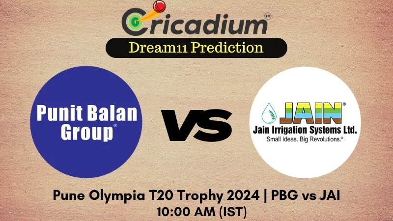 PBG vs JAI Dream11 Prediction 29th T20I Pune Olympia T20 Trophy 2024