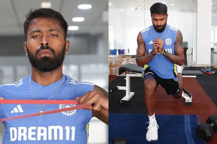 Hardik Pandya Hits the Gym Hard Ahead of 2nd T20I Against Bangladesh