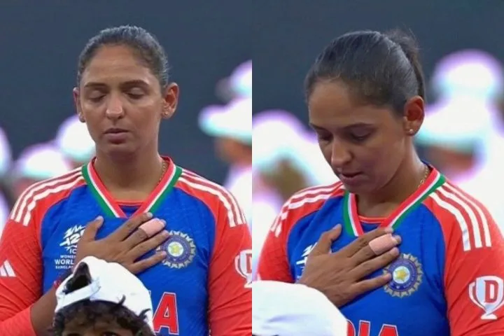 Harmanpreet Kaur's Emotional Anthem Moment Grabbed Limelight