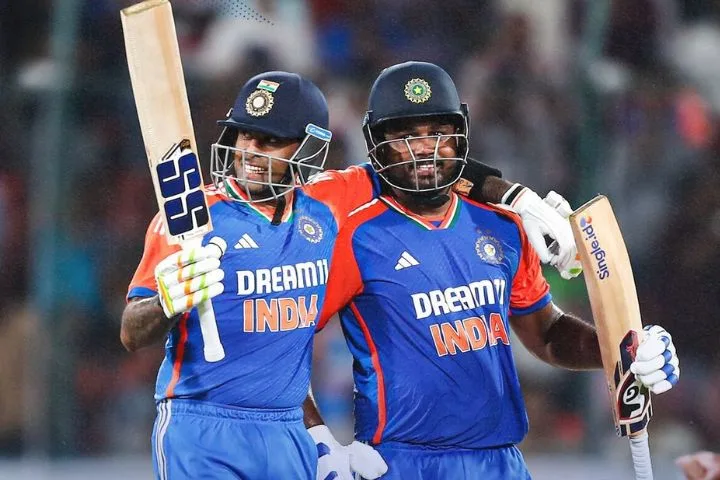 India Smashes Records in Final T20I as Samson, Suryakumar, Pandya Lead Dominance Over Bangladesh