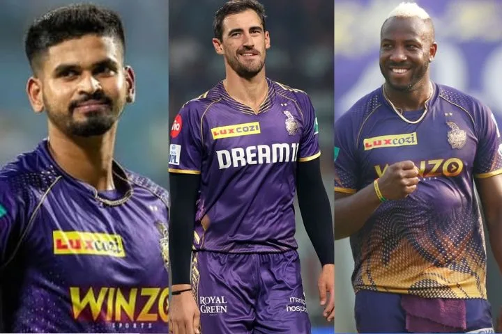 KKR Unlikely to Retain Iyer, Russell, Starc for IPL 2025