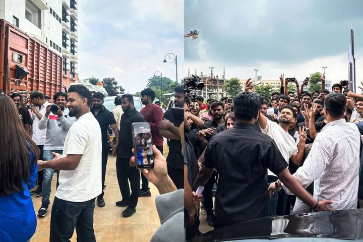 Rishabh Pant at Star Sports Event in Bengaluru