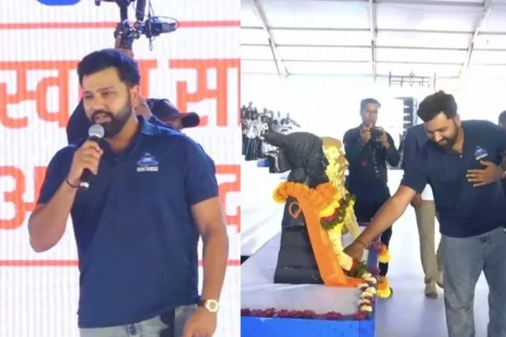 Rohit Sharma Opens Cricket Academy in Rashin Amid Enthusiastic Crowd