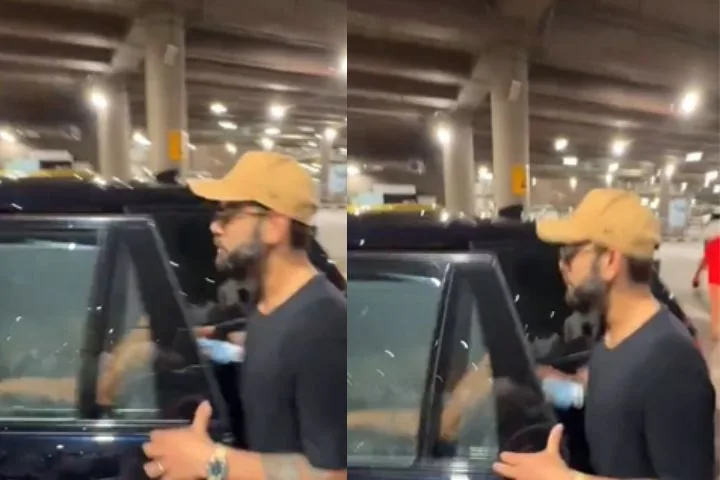 Virat Kohli’s Funny Airport Moment Goes Viral Before BGT