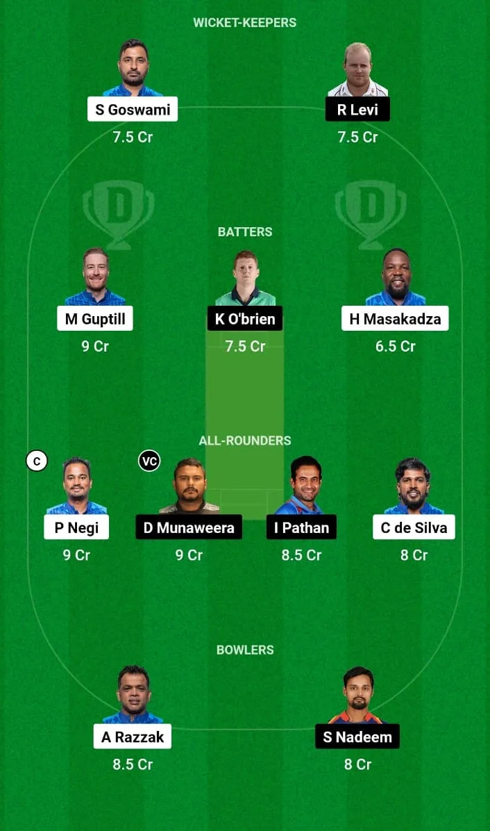 SSS vs KSO Dream11 Prediction Final Legends League Cricket 2024