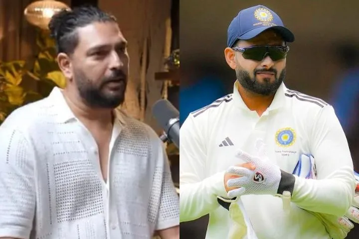 Yuvraj Singh Sends Birthday Wishes to Rishabh Pant