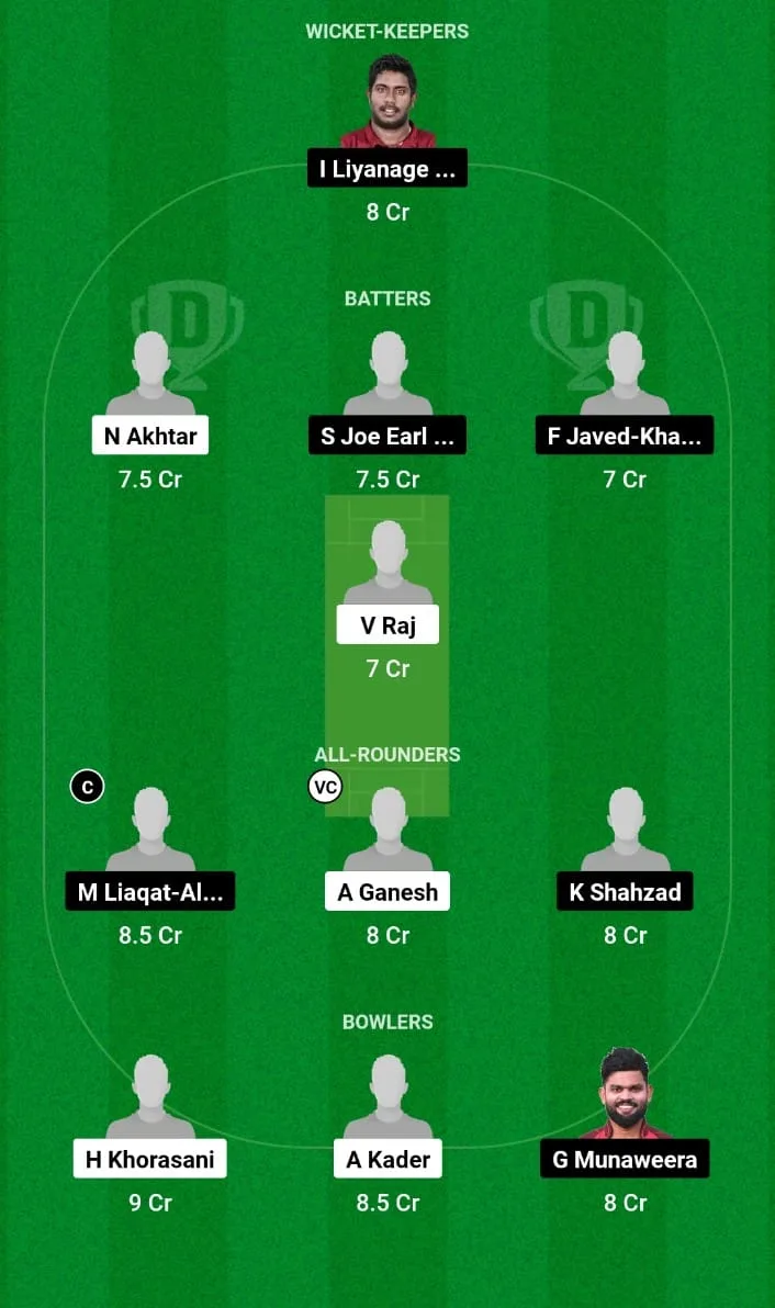 HUR vs GAM Dream11 Prediction 2nd T20I Qatar T20 Pro League 2024