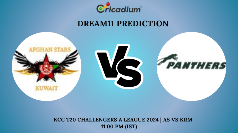 AS vs KRM Dream11 Prediction 9th T20I KCC T20 Challengers A League 2024