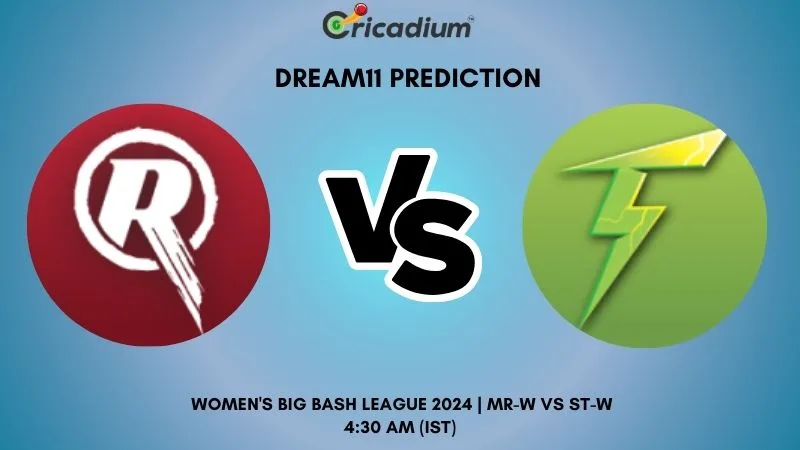 MR-W vs ST-W Dream11 Prediction 37th T20I WBBL 2024