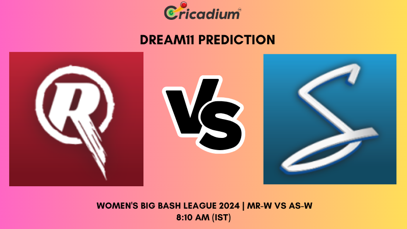 MR-W vs AS-W Dream11 Prediction 13th T20I WBBL 2024