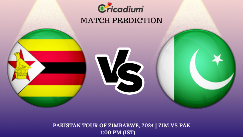 Zim vs Pak Match Prediction 1st ODI Pakistan tour of Zimbabwe, 2024