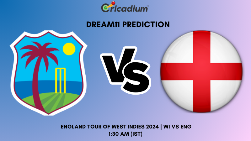 WI vs ENG Dream11 Prediction 2nd T20I England tour of West Indies 2024