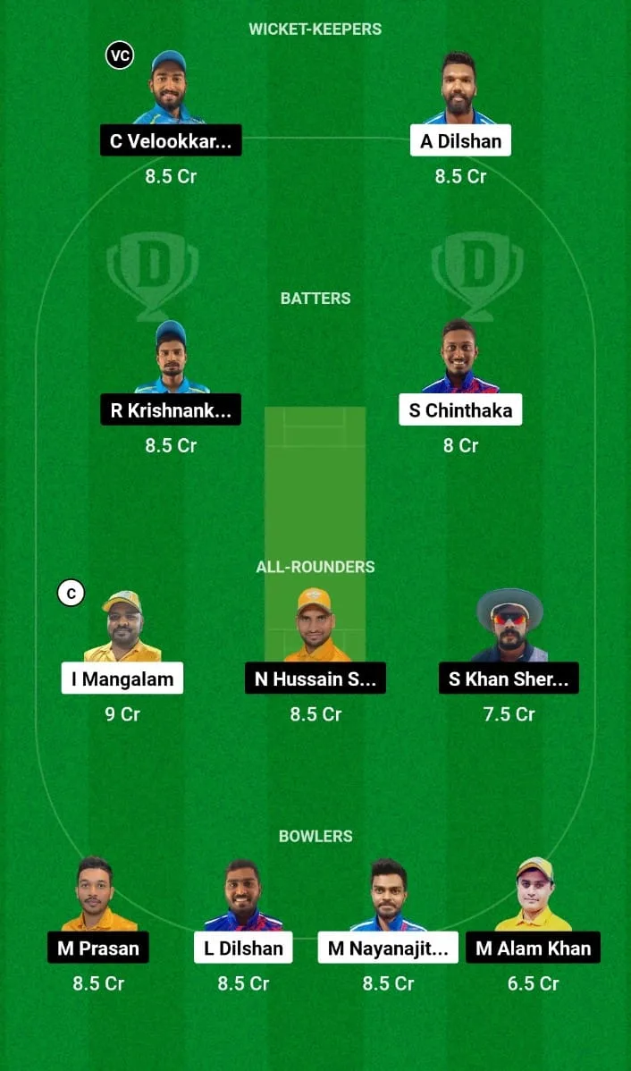 CEC-A vs NCMI Dream11 Prediction 9th T20I KCC T20 Elite Championship 2nd Edition 2024