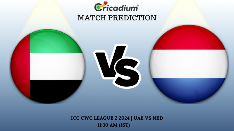 UAE vs NED Match Prediction 47th ODI ICC CWC League 2 2024