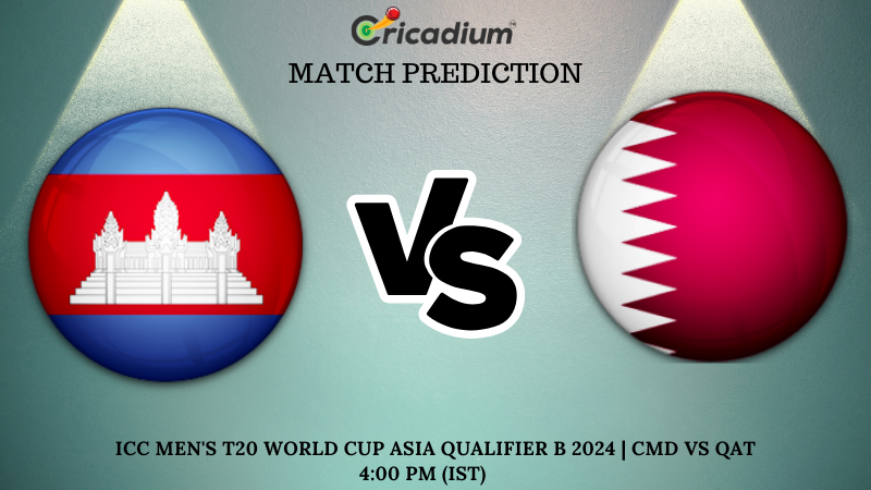 CMD vs QAT Match Prediction 12th T20I ICC Men's T20 World Cup Asia Qualifier B 2024